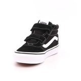 YT WARD MID V (SUEDE/CANVAS) BLACK/WHITE