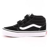 YT WARD MID V (SUEDE/CANVAS) BLACK/WHITE