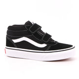 YT WARD MID V (SUEDE/CANVAS) BLACK/WHITE
