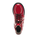 STIVALE LELLI KELLY ALI DI FATA ROSSO VERNICE