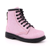 EVOCA JUNIOR MARTENS GLITTER ROSA