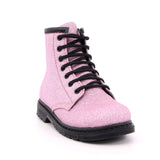 EVOCA JUNIOR MARTENS GLITTER ROSA