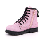 EVOCA JUNIOR MARTENS GLITTER ROSA
