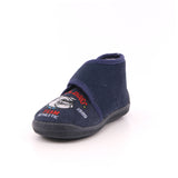 PANTOFOLINE BULL DOG BLU