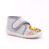 PANTOFOLINE KING LEONE GRIGIO