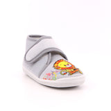 PANTOFOLINE KING LEONE GRIGIO