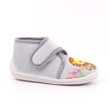 PANTOFOLINE KING LEONE GRIGIO