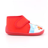 PANTOFOLINE ALASKA ROSSO