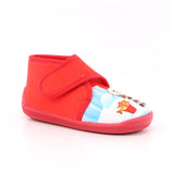 PANTOFOLINE ALASKA ROSSO