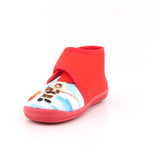 PANTOFOLINE ALASKA ROSSO