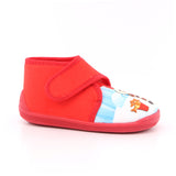 PANTOFOLINE ALASKA ROSSO