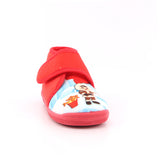 PANTOFOLINE ALASKA ROSSO