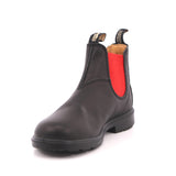 KID LEATHER RED ELASTIC BLACK