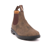 KID LEATHER BROWN ELASTIC RUSTIC CRAZY HORSE