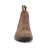 KID LEATHER BROWN ELASTIC RUSTIC CRAZY HORSE