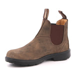 KID LEATHER BROWN ELASTIC RUSTIC CRAZY HORSE