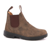 KID LEATHER BROWN ELASTIC RUSTIC CRAZY HORSE