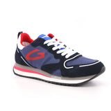WEN 0088 LOW M SUEDE/NYLON/LEATH.D.BLUE/WHITE