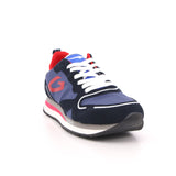 WEN 0088 LOW M SUEDE/NYLON/LEATH.D.BLUE/WHITE