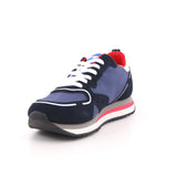 WEN 0088 LOW M SUEDE/NYLON/LEATH.D.BLUE/WHITE