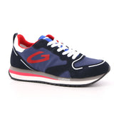 WEN 0088 LOW M SUEDE/NYLON/LEATH.D.BLUE/WHITE