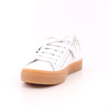 SNEAKER BASSA ALLACCIATA BIANCO/MUL TRICOLOR