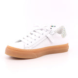 SNEAKER BASSA ALLACCIATA BIANCO/MUL TRICOLOR