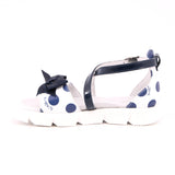 SANDALO BIANCO/BLU