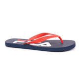 TROY SLIPPER 53040 DRESS BLUES-HIGH RISK RED