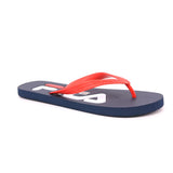 TROY SLIPPER 53040 DRESS BLUES-HIGH RISK RED