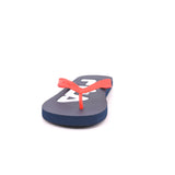 TROY SLIPPER 53040 DRESS BLUES-HIGH RISK RED