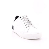 SCARPA PELLE FONDO GOMMA VIT. BIANCO/NERO