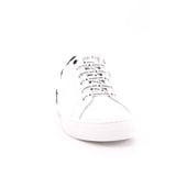 SCARPA PELLE FONDO GOMMA VIT. BIANCO/NERO