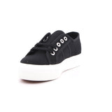 2730-COTU SNEAKER  F83 BLACK-FWHITE