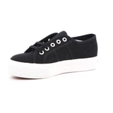 2730-COTU SNEAKER  F83 BLACK-FWHITE