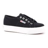 2730-COTU SNEAKER  F83 BLACK-FWHITE
