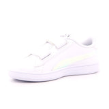 PUMA SMASH V2 HOLO V,PUMA WHITE-PUMA SIL