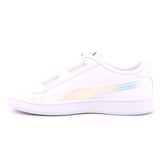 PUMA SMASH V2 HOLO V,PUMA WHITE-PUMA SIL