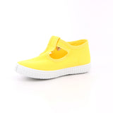 SANDALIA HEBILLA LISO 04 AMARILLO