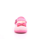 BALLERINA FIBBIA METAL FRAGOLA + FIOCCO