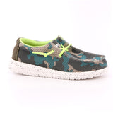 WALLY YOUTH SOX TAUPE CAMO