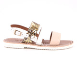 SANDALO BIMBA CAP/VIP LAM/CAP/VIT COL. BIA/ORO