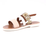 SANDALO BIMBA CAP/VIP LAM/CAP/VIT COL. BIA/ORO