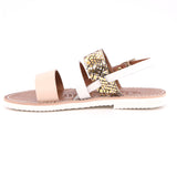 SANDALO BIMBA CAP/VIP LAM/CAP/VIT COL. BIA/ORO