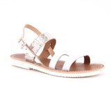 SANDALO BIMBA LAM/VIP LAM/COCCO COL. ARGENTO