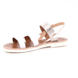 SANDALO DONNA LAM/VIP LAM/COCCO COL. ARGENTO