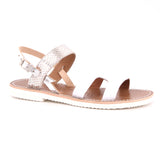 SANDALO DONNA LAM/VIP LAM/COCCO COL. ARGENTO