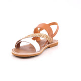 SANDALO DONNA VAC/VAC/GLIT/COC COL. CUO/CUO