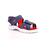 48FLIN SANDALO BAMB. BLU-ROSSO