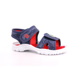 48FLIN SANDALO BAMB. BLU-ROSSO